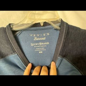 Lucky Brand men’s baseball style tshirt